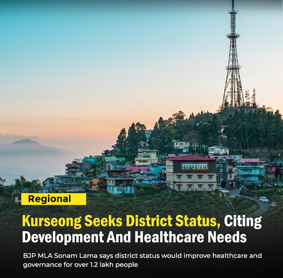 Assembly Update: Kurseong BJP MLA Sonam Lama Formally Demands Separate District Status for Kurseong