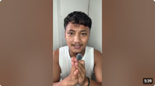 Rock Lama in his September 18 apology video